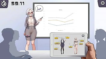 Elder damsel indulges in public gusto with a fucky-fucky toy in a new manga porno game