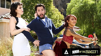 Stepmom's surprise tryst with husband and stepdaughter leads to super-hot Three way