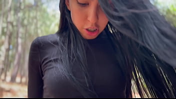 Karol Smith, a inviting Latina with puny bra-stuffers and uber-sexy features, entices a stranger in the woods for assistance and experiences an orgasm