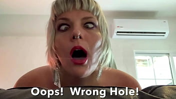 Surprised by anal invasion intrusion pleasure! MILF's unexpected anal invasion intrusion orgasm