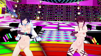 Yelan and Kafka's powerful date in a Manga porno vid