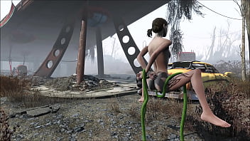 Anime porn game with brown-haired cartoon characters in 3 dimensional