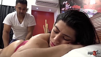 A masseur engages in sexual act with an enrapturing private following an arousing massage session