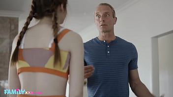 Youthfull stepdaughter showcases remarkable oral skills (Reese Robbins)
