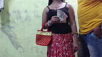 Indian village dame gets plumbed by a dude outside