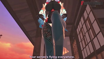 Shenhe's footwork in Genshin Impact: Utter vid available on PTRN Fantasy3
