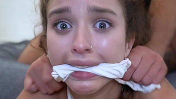 Almost a jizm gobbling teen: A white-skinned brunette's super-naughty ride