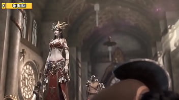 Medusa Queen's insane tryst in 3d Anime porno cartoon
