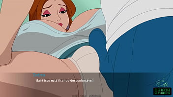 Animation housewife's meaty arse and curvaceous Mummy in secret house sequence 5