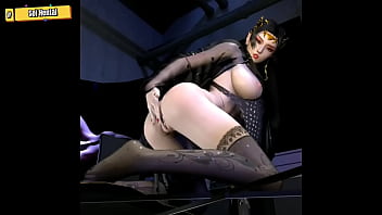 Medusa Queen's solo venture in Trio dimensional Hentai