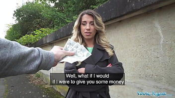 French professor with provocative appearance flashes French girls' skills in public