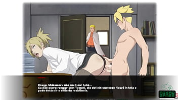 Naruto's family excursion takes a super-steamy turn with Temari and Sakura's secret affair