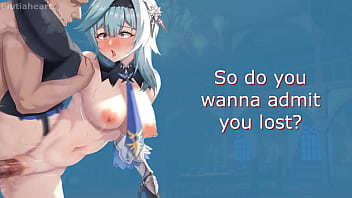 Eula's stringent lesson in anime pornography JOI for anime aficionados