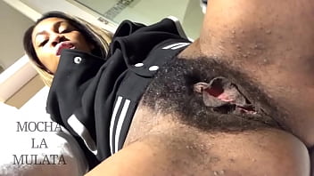 Female masturbation and shower play in Female dom flick