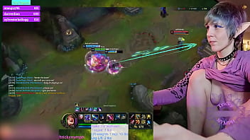 A super-naughty beauty rivulets League of Legends gameplay on Chaturbate, demonstrating her puny frame and all-natural assets.