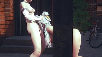 Genshin Impact Hentai: Ningguang gives a deep oral pleasure to Jean in anime game