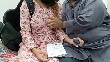 Indian college lady woman gets screwed by tutor in classroom
