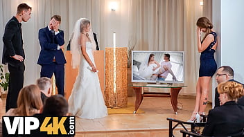 Czech bride's interview turns into red-hot encounter with lover